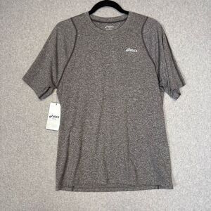 Brand New Asics Men's Size Small Everyday Grey Short Sleeve T-Shirt